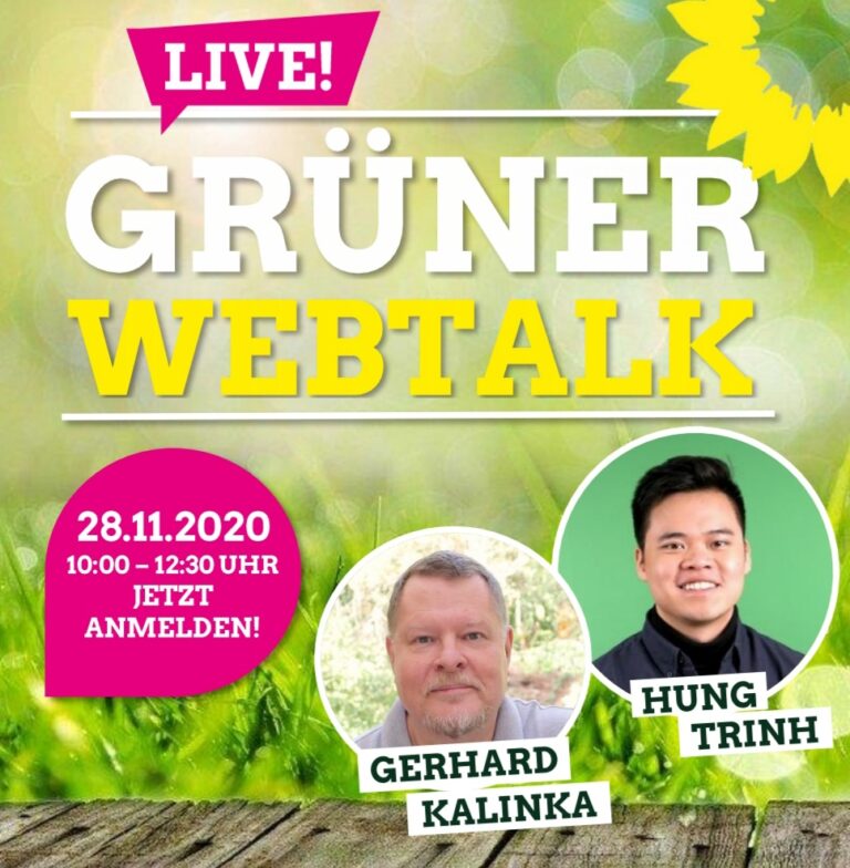 Grüner Web-Talk