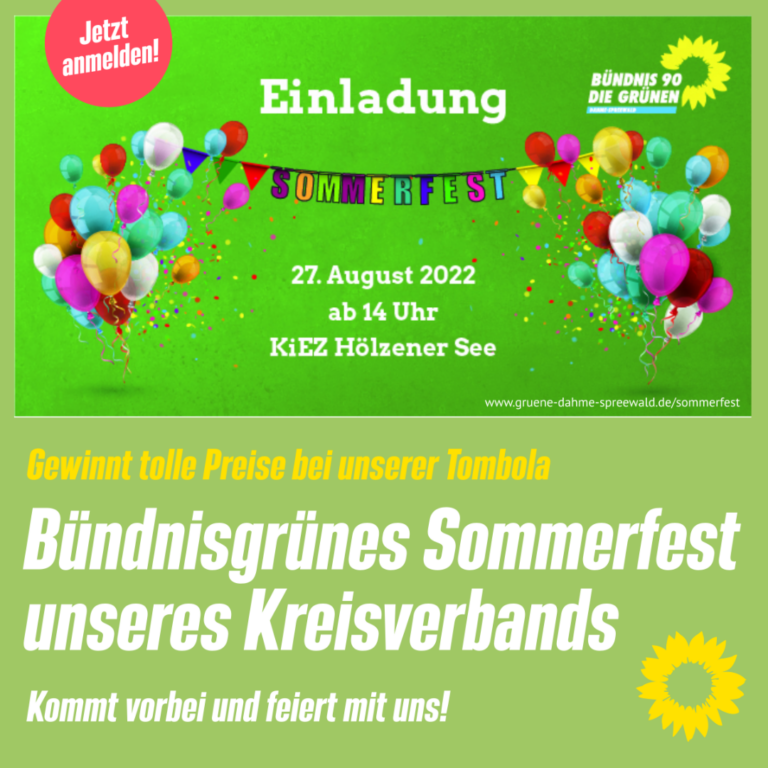 Sommerfest des Kreisverbandes