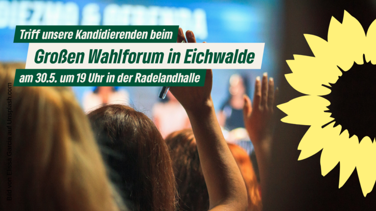 Großes Wahlforum in Eichwalde