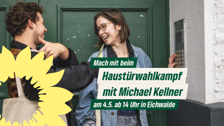 Haustürwahlkampf mit Micha Kellner