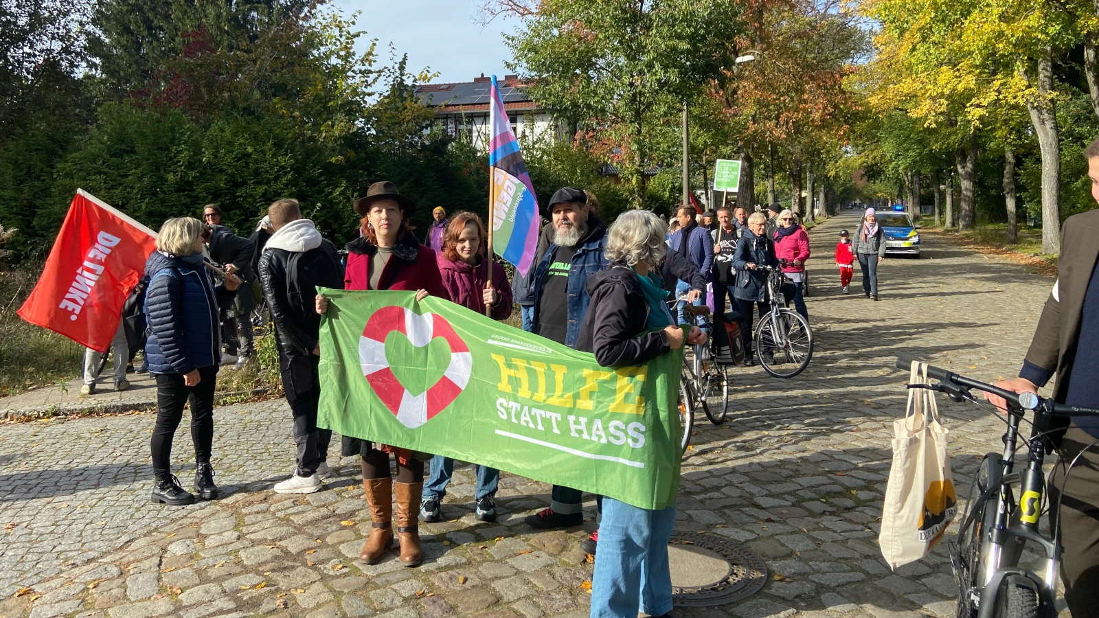 Demonstrationszug und Herbstfest der Demokratie